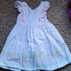 Light pink striped Easter Dress